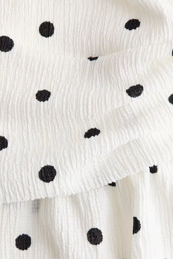 Топ с запахом и баской