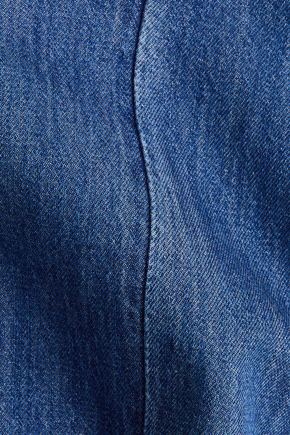 Широкие джинсы с высокой посадкой