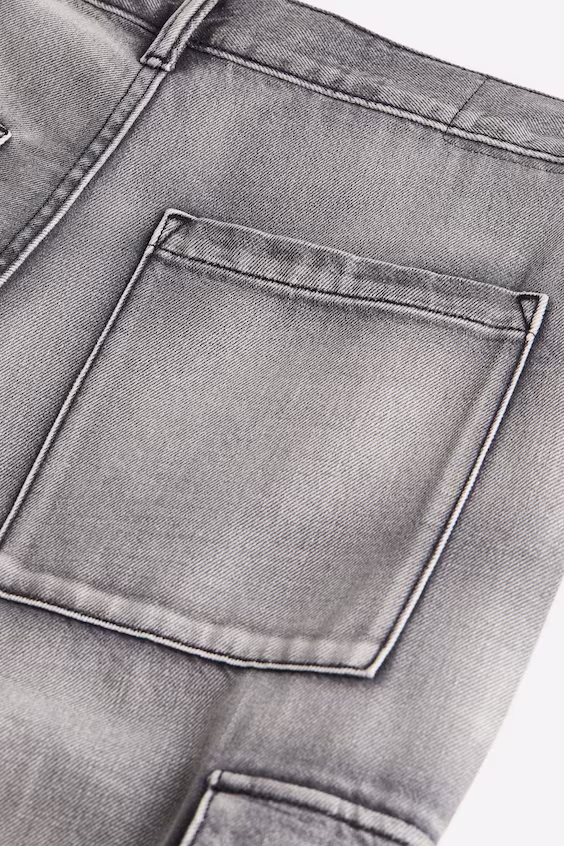 Свободные карго джинсы