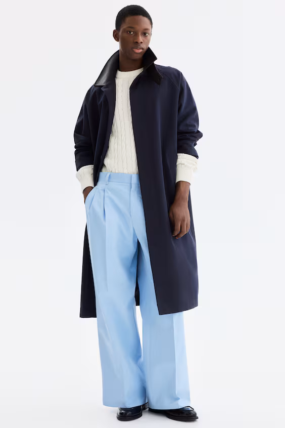 Брюки loose fit в классическом стиле