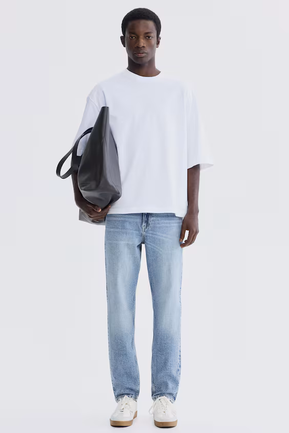 Джинсы tapered