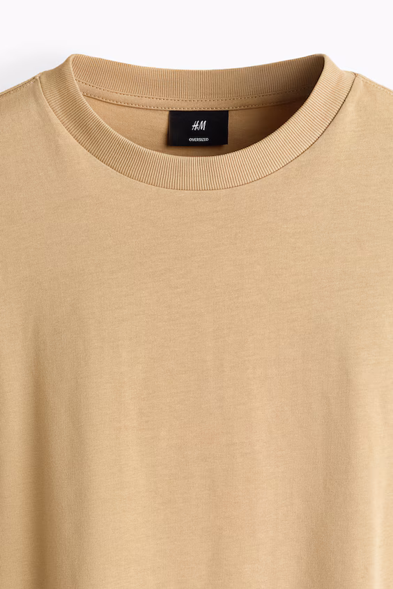 Футболка из хлопка oversized fit