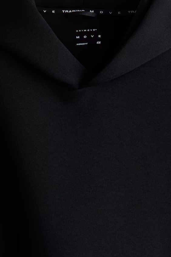 Спортивная свитер oversized fit с технологией drymove™