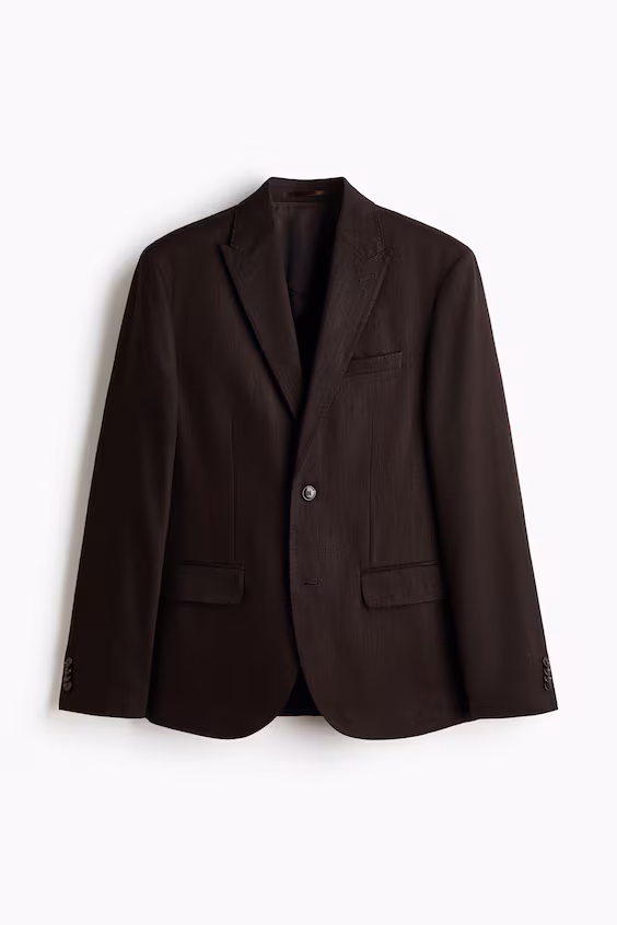 Пальто из смесового льна regular fit