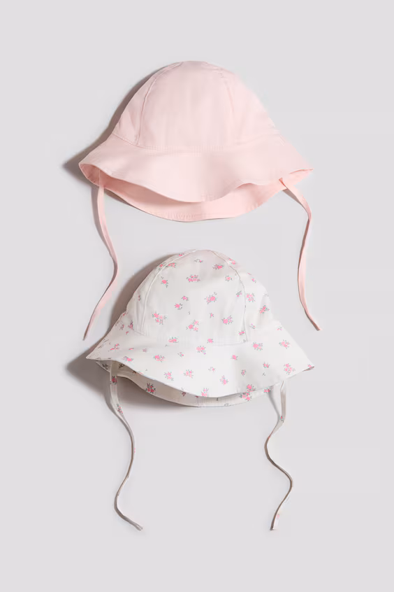 Набор из 2 шляп из хлопка