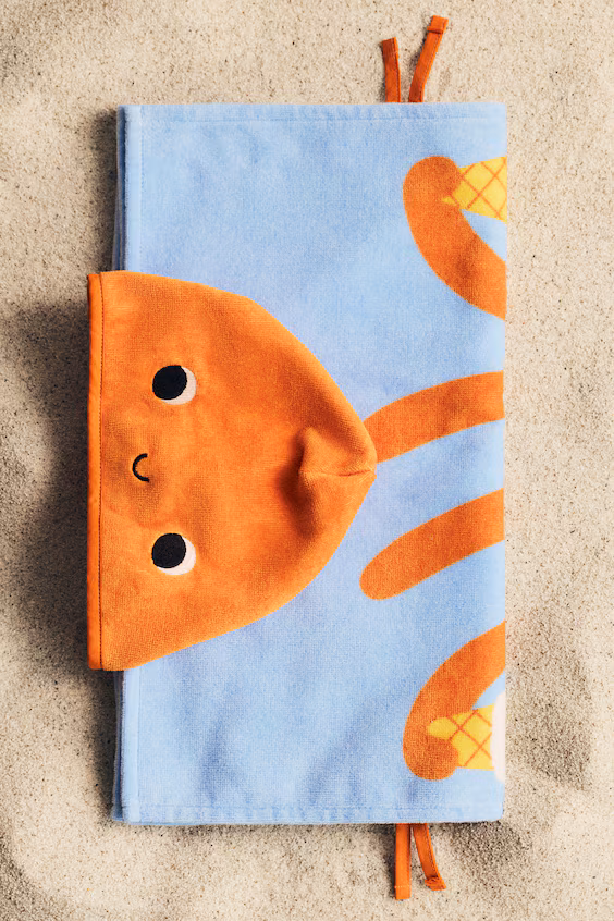 Пляжный плащ для младенцев