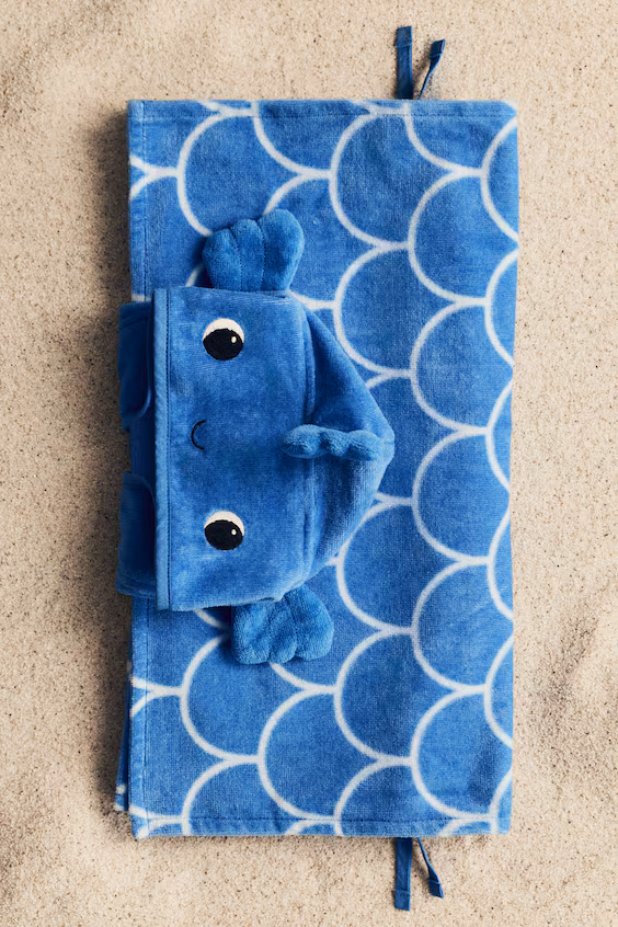 Пляжный плащ для младенцев