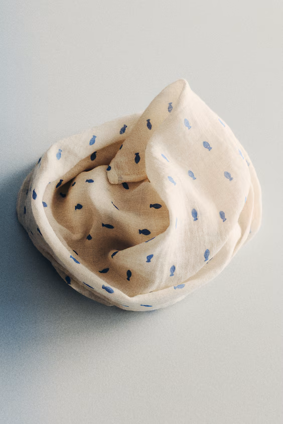 Плед для младенцев из муслина