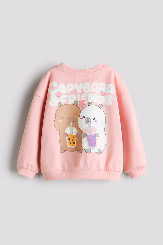 Толстовка с принтом