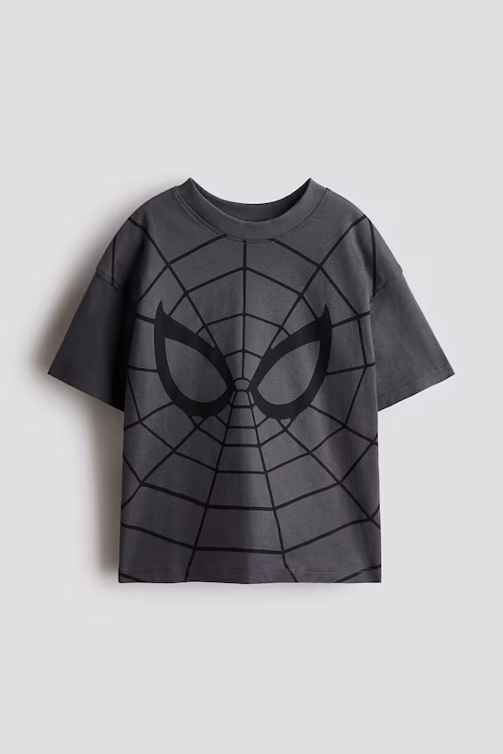 Футболка оверсайз с принтом