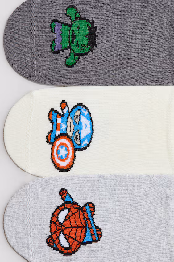 Набор из 5 пар носков до щиколотки