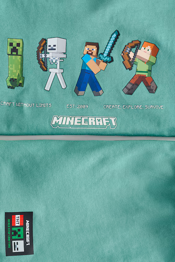 Комплект из 2 предметов с принтом