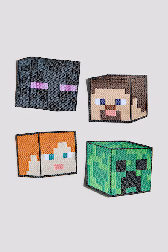 Набор из 4 нашивок