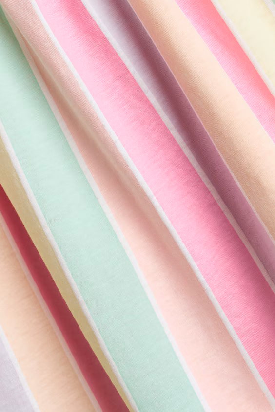 Платье из хлопка с узором