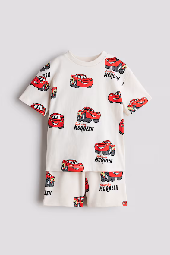 Набор из 2-х предметов с принтом