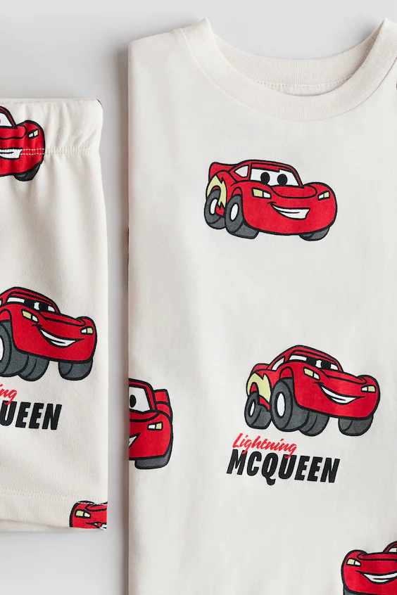 Набор из 2-х предметов с принтом