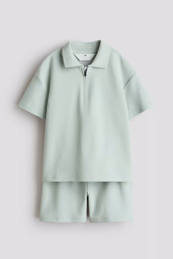 Комплект из 2 предметов из джерси с текстурой