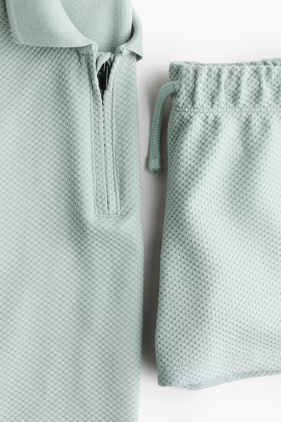 Комплект из 2 предметов из джерси с текстурой