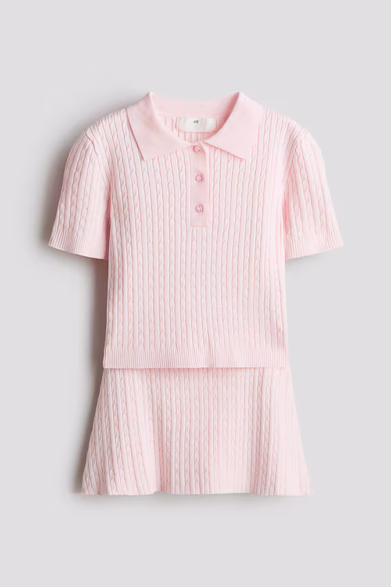 Набор из 2 предметов из ткани с твистами