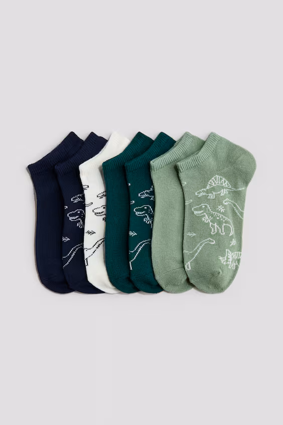 Набор из 7 пар носков до щиколотки