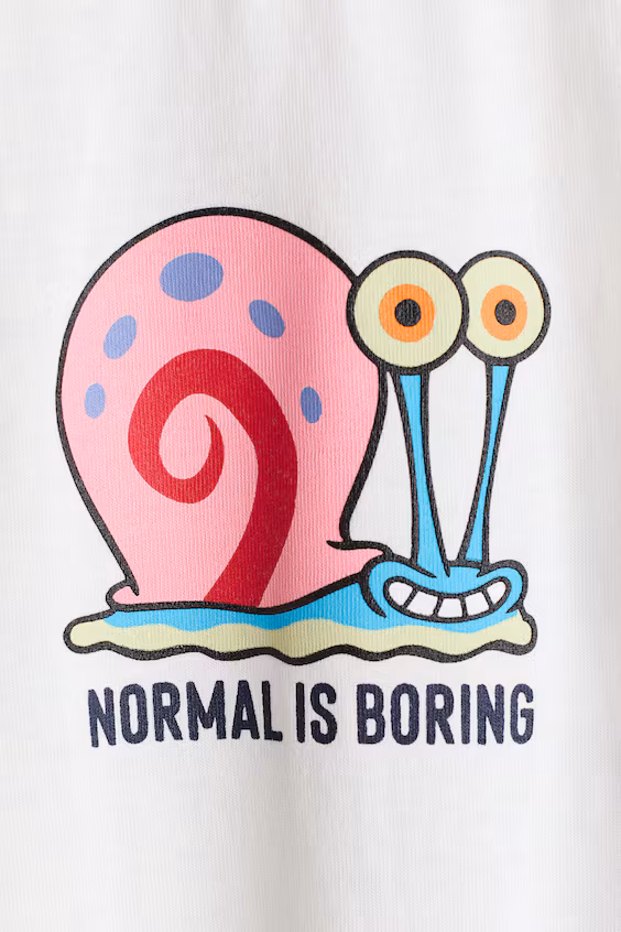 Футболка с принтом