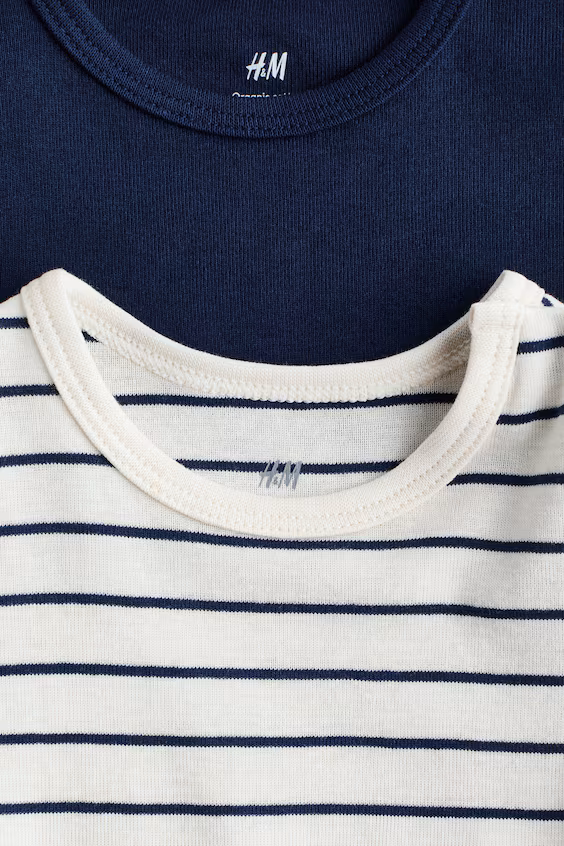 Набор из 2 боди из хлопка