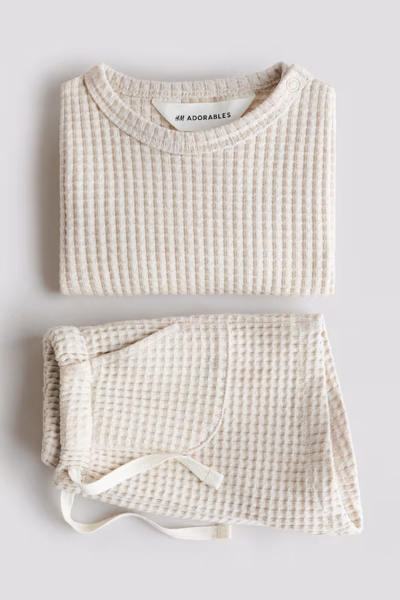 Комплект из 2-х футболок в сотовую структуру