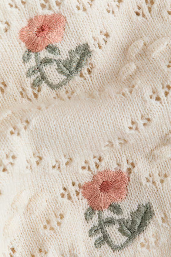 Кардиган из воздушной хлопковой пряжи