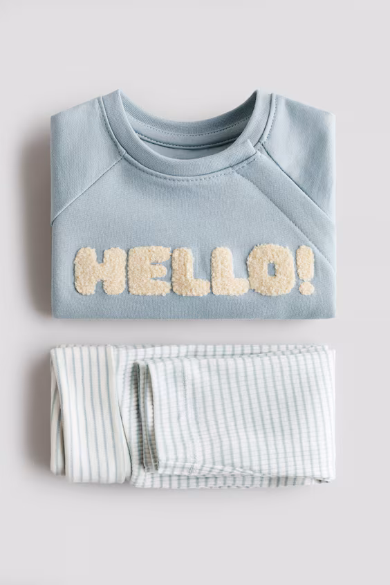 Комплект из 2 хлопковых изделий