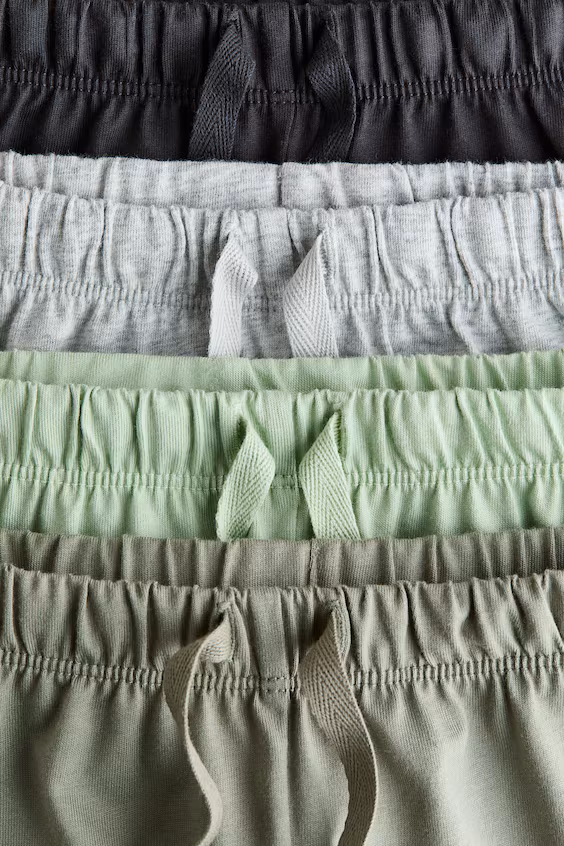 Набор из 4 шортов из джерси