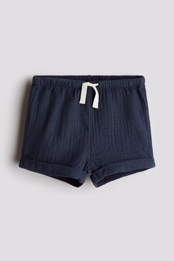 Шорты из муслинового хлопка