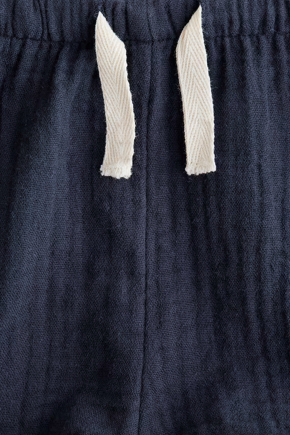 Шорты из муслинового хлопка