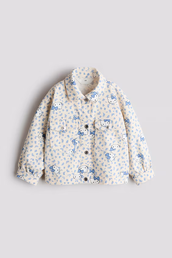 Куртка в клетку из серии hello kitty