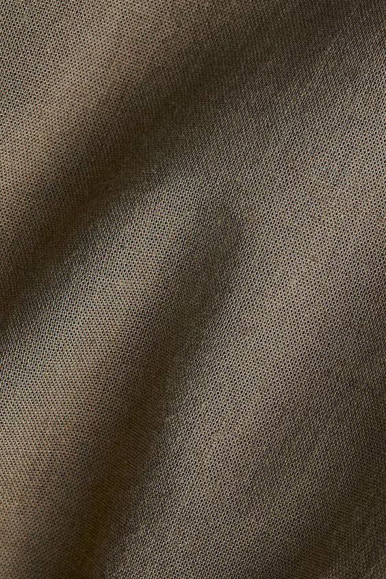 Бомбер из смесового льна