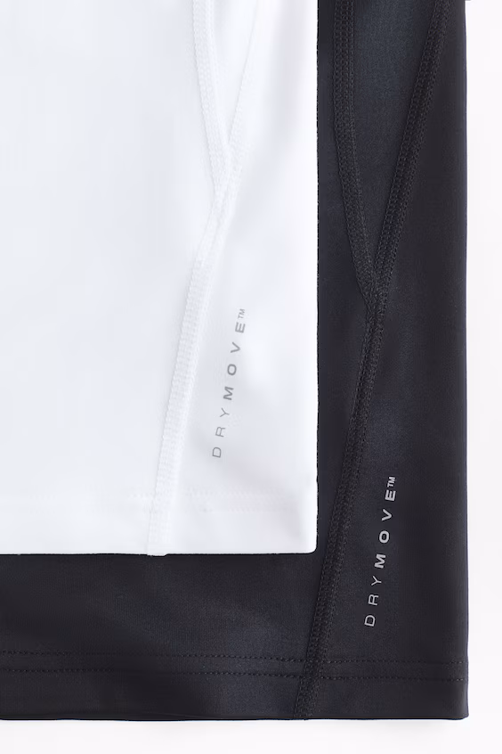 Пакет из 2 спортивных футболок slim fit с технологией drymove™