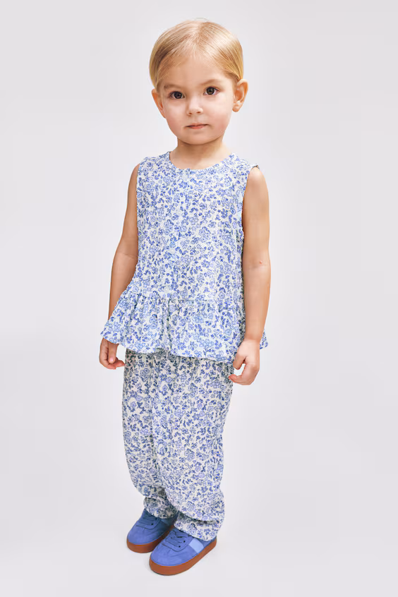 Комплект 2 предмета из ткани с морщинами