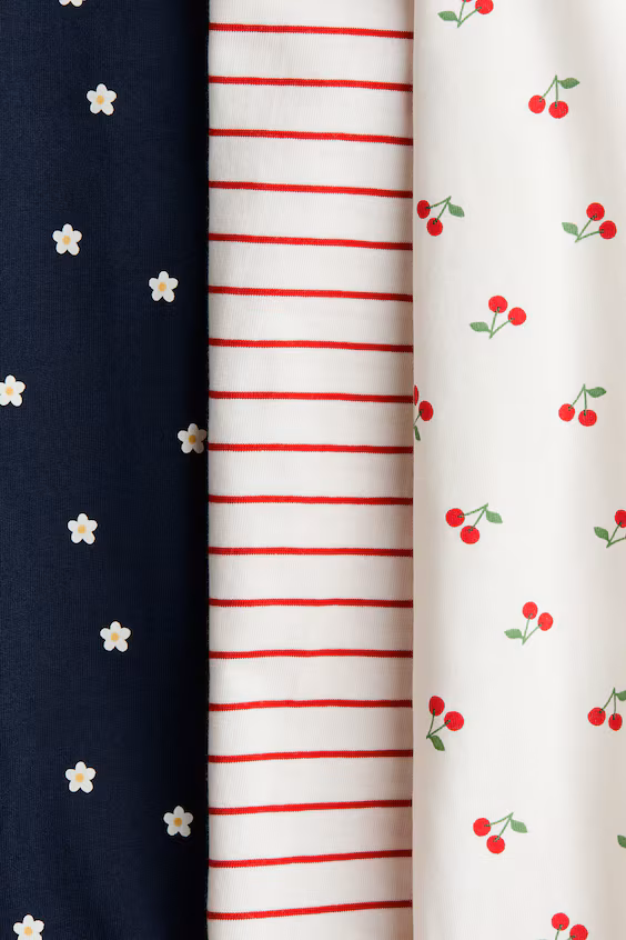 Пакет из 3 комбинезонов из хлопка