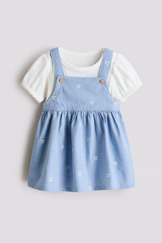 Комплект платья и боди