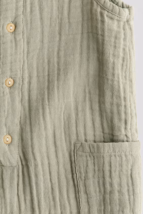 Комбинезон из хлопковой муслина