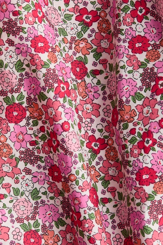 Пышный халат из хлопка