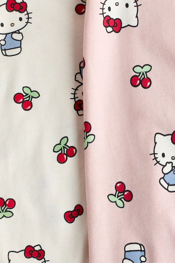 Набор из 2 пижам с принтом