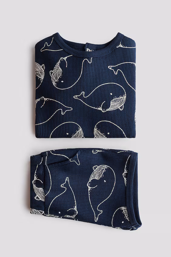 Комплект из 2 хлопковых изделий в мелкую клетку