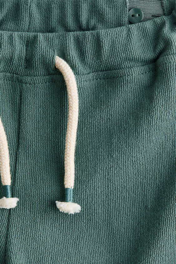 Брюки из джерси с текстурой