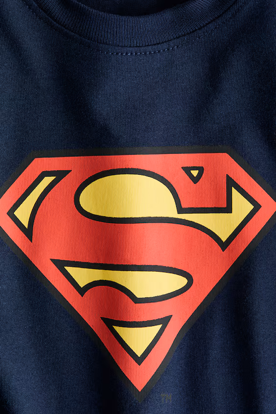 Футболка из хлопка с принтом