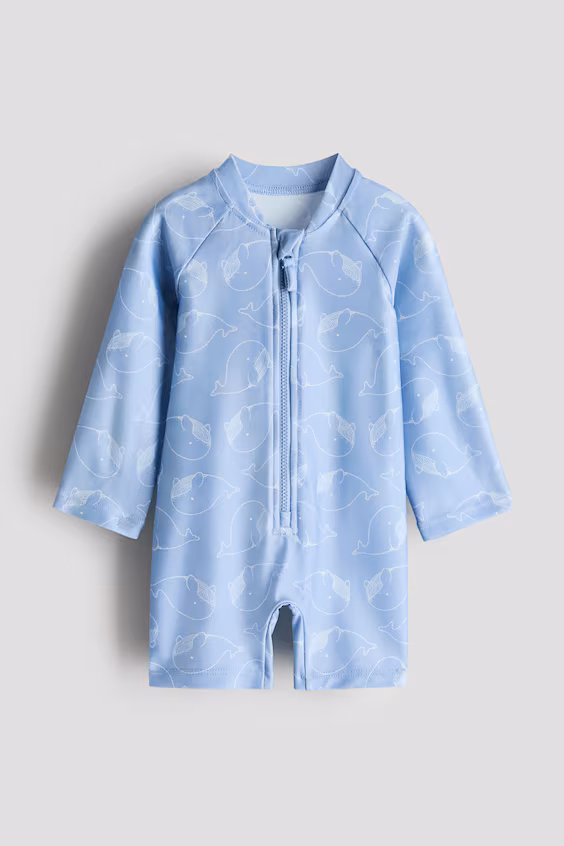 Купальный костюм с защитой от солнца upf 50