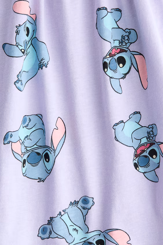 Платье из хлопка с принтом