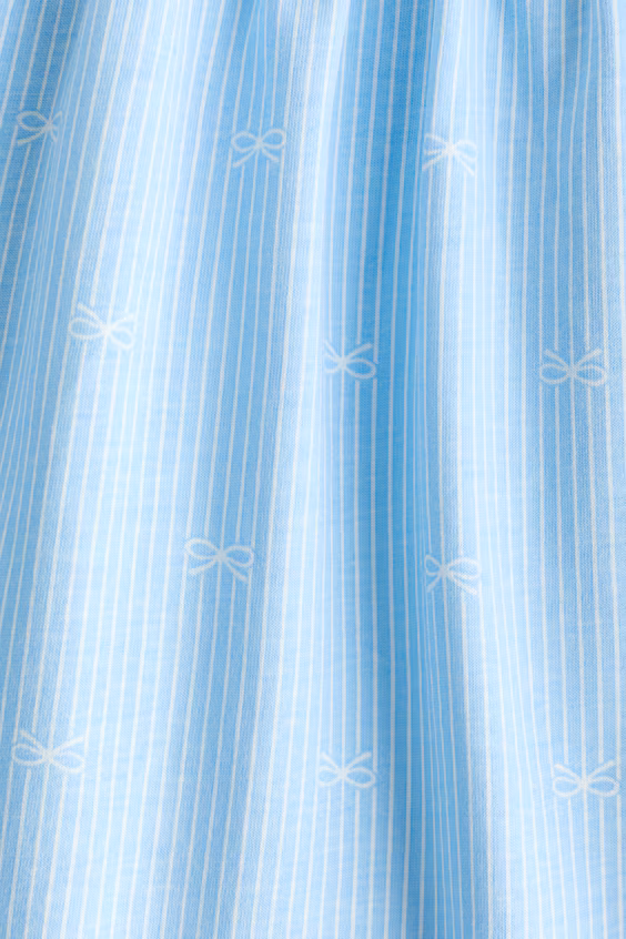 Платье из хлопка с принтом