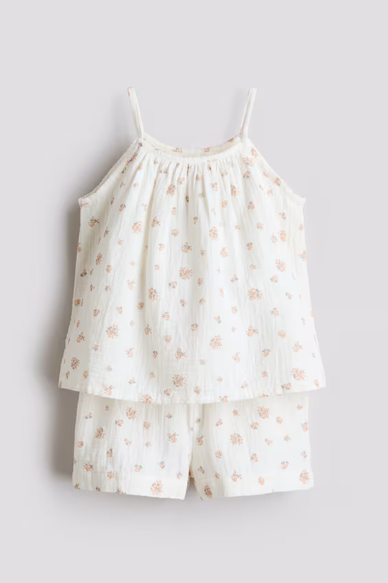 Набор из 2 предметов из муслина хлопка