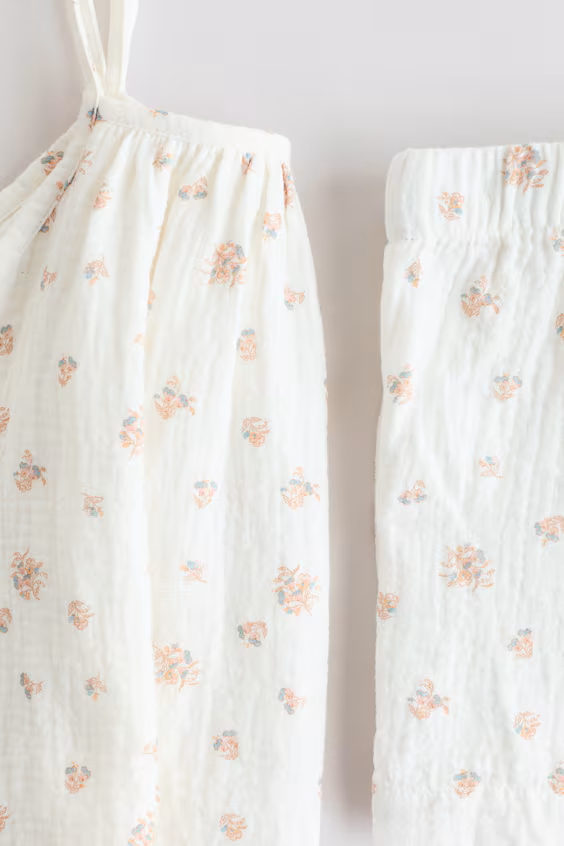 Набор из 2 предметов из муслина хлопка