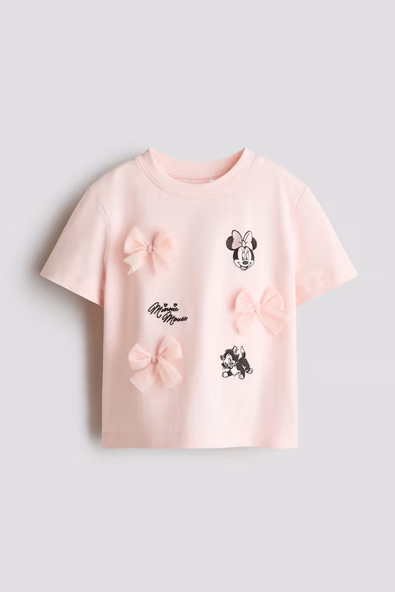 Футболка из хлопка с принтом